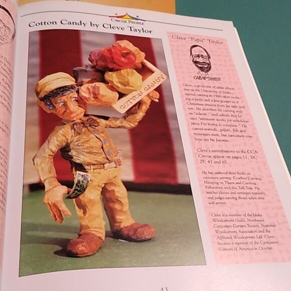 Woodcarving Foundation and Carving the Circus Books - Picture 5 of 14